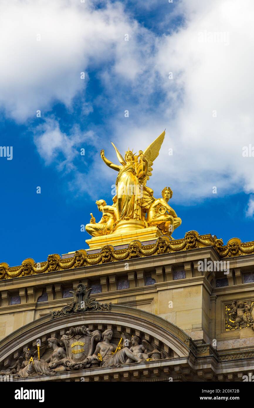 Garnier Opera house in Paris Stock Photo