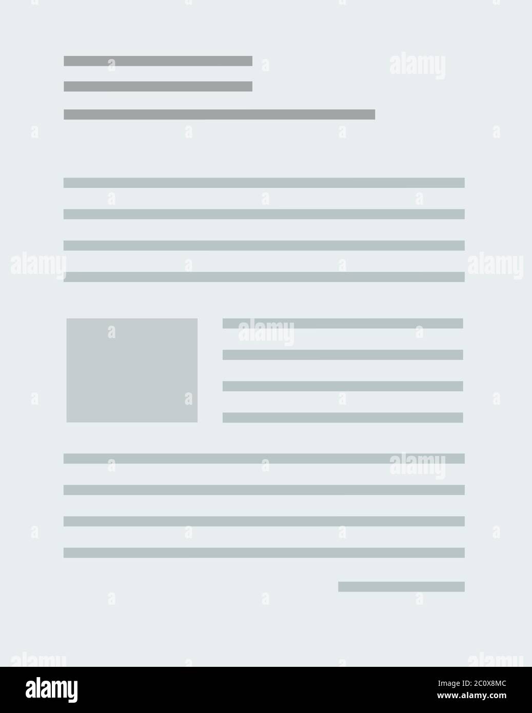 Report on sheet of paper vector icon flat isolated Stock Vector