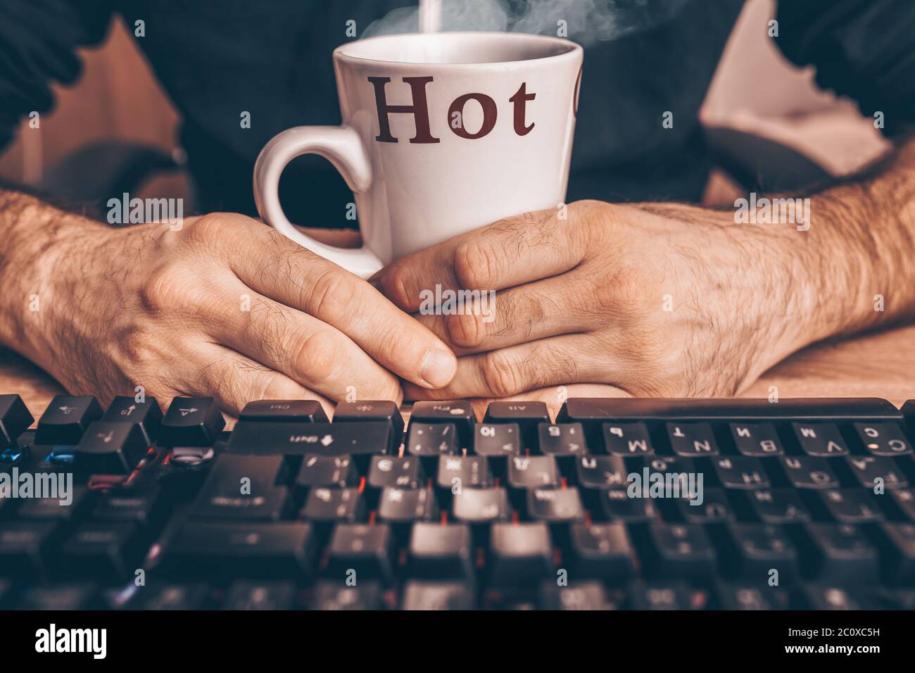 Remote workspace hires stock photography and images Alamy