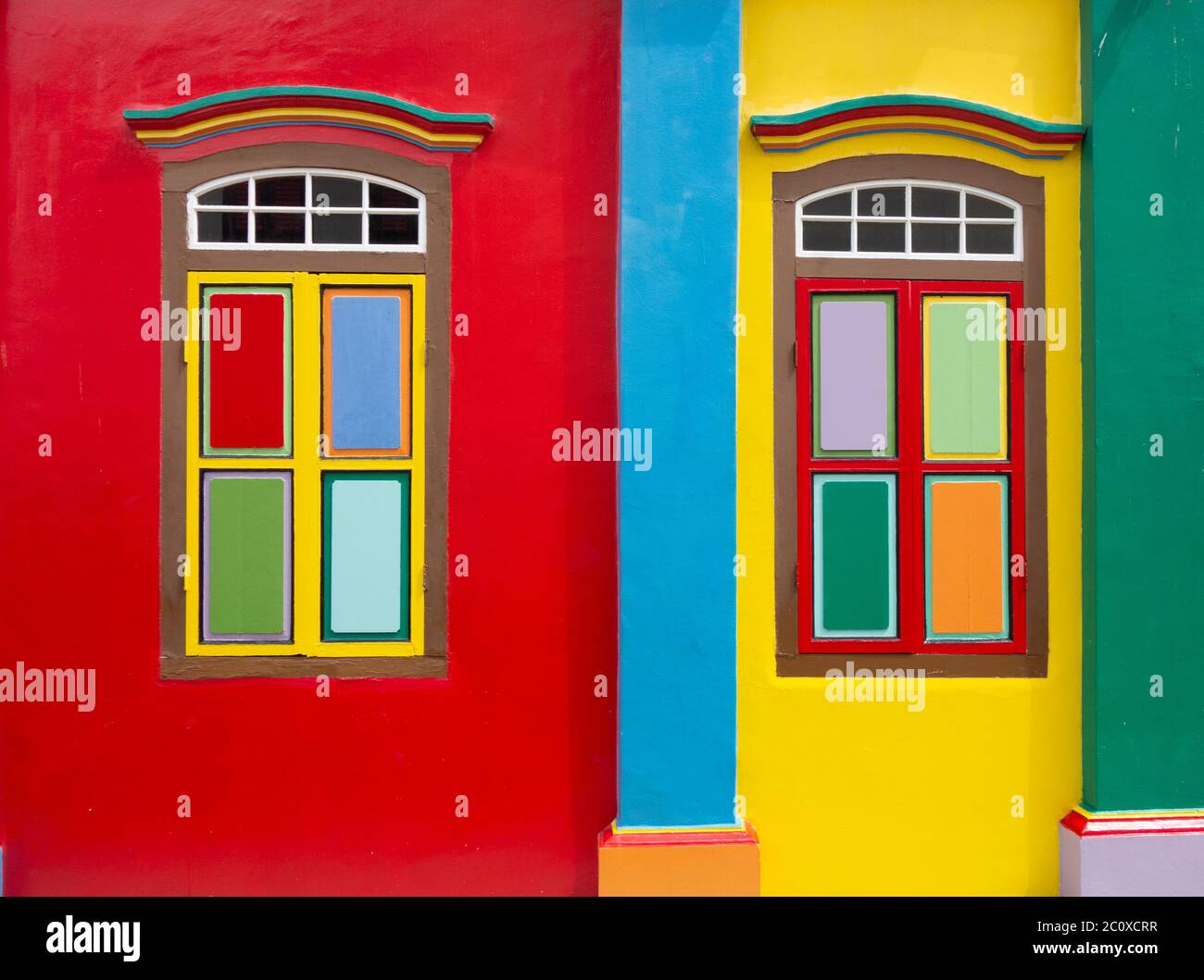 Tan Teng Niah House. Little India. Singapore Stock Photo Alamy