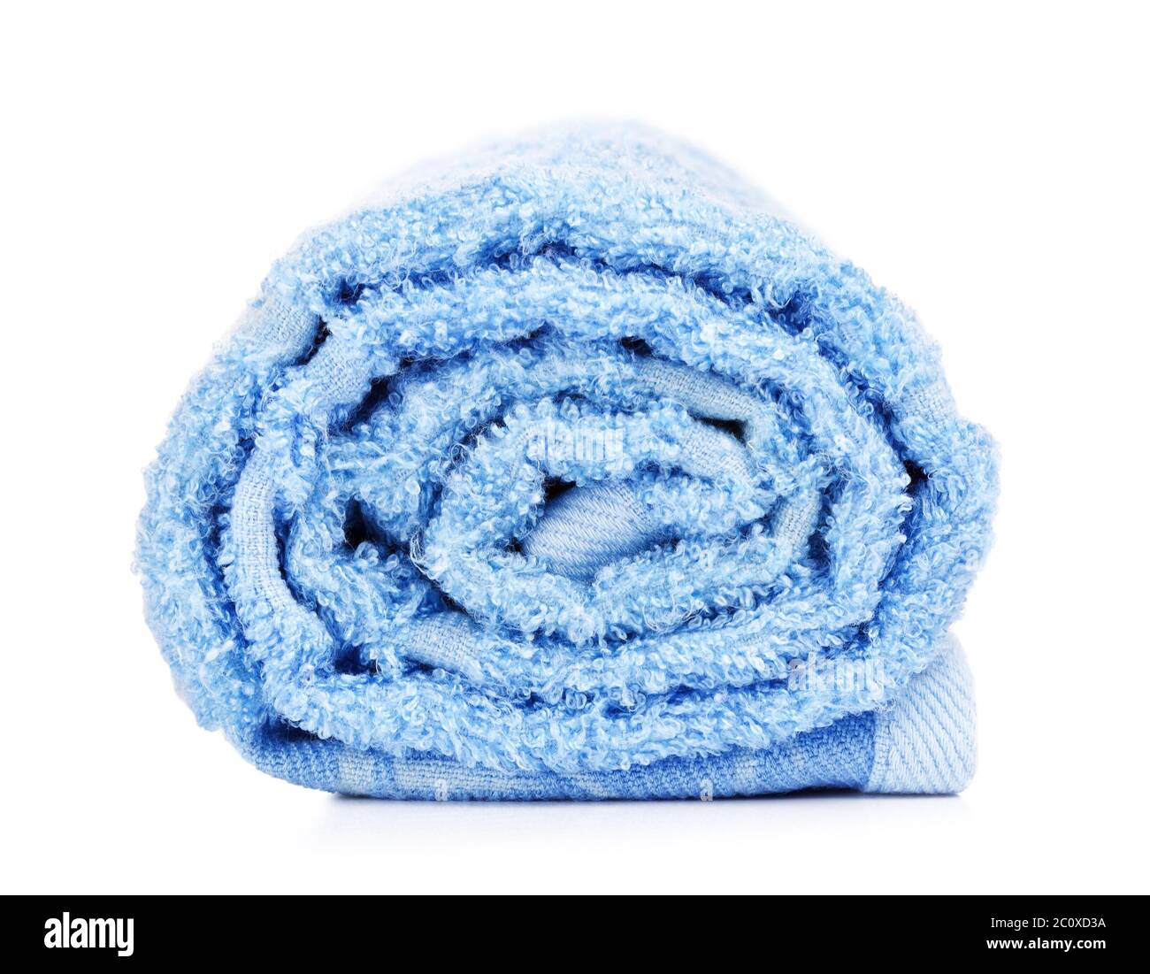 Rolled Bath Towel Stock Photo Alamy
