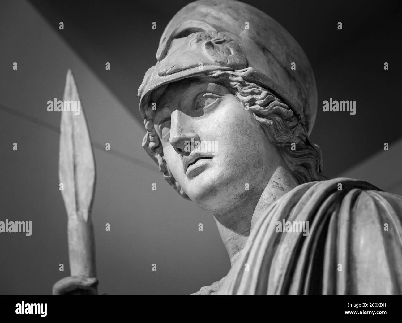 Athena the ancient Greek goddess Stock Photo