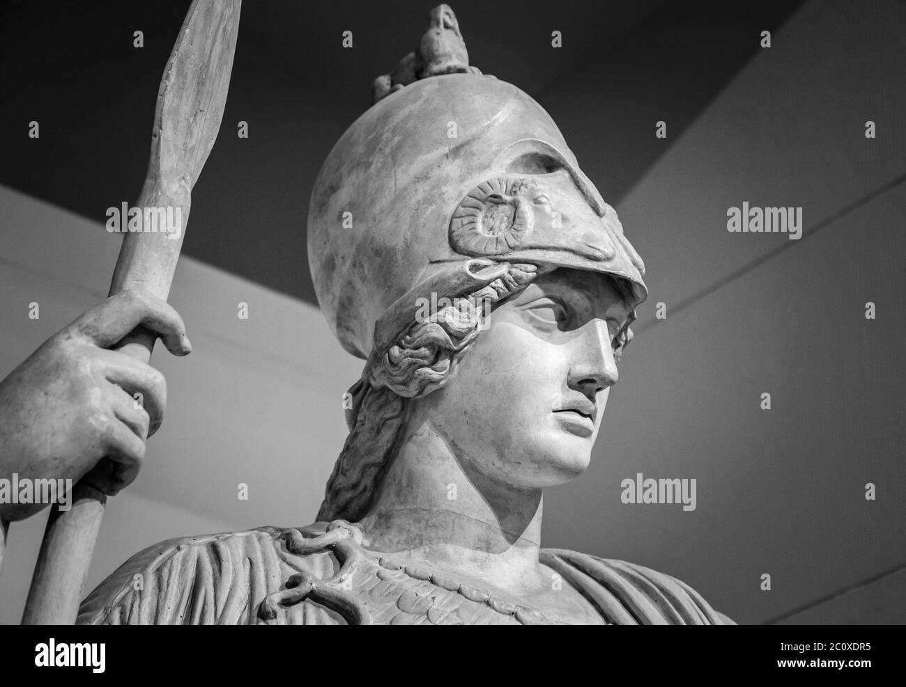 Greek Goddess Athena Statue Face - Kremi Png