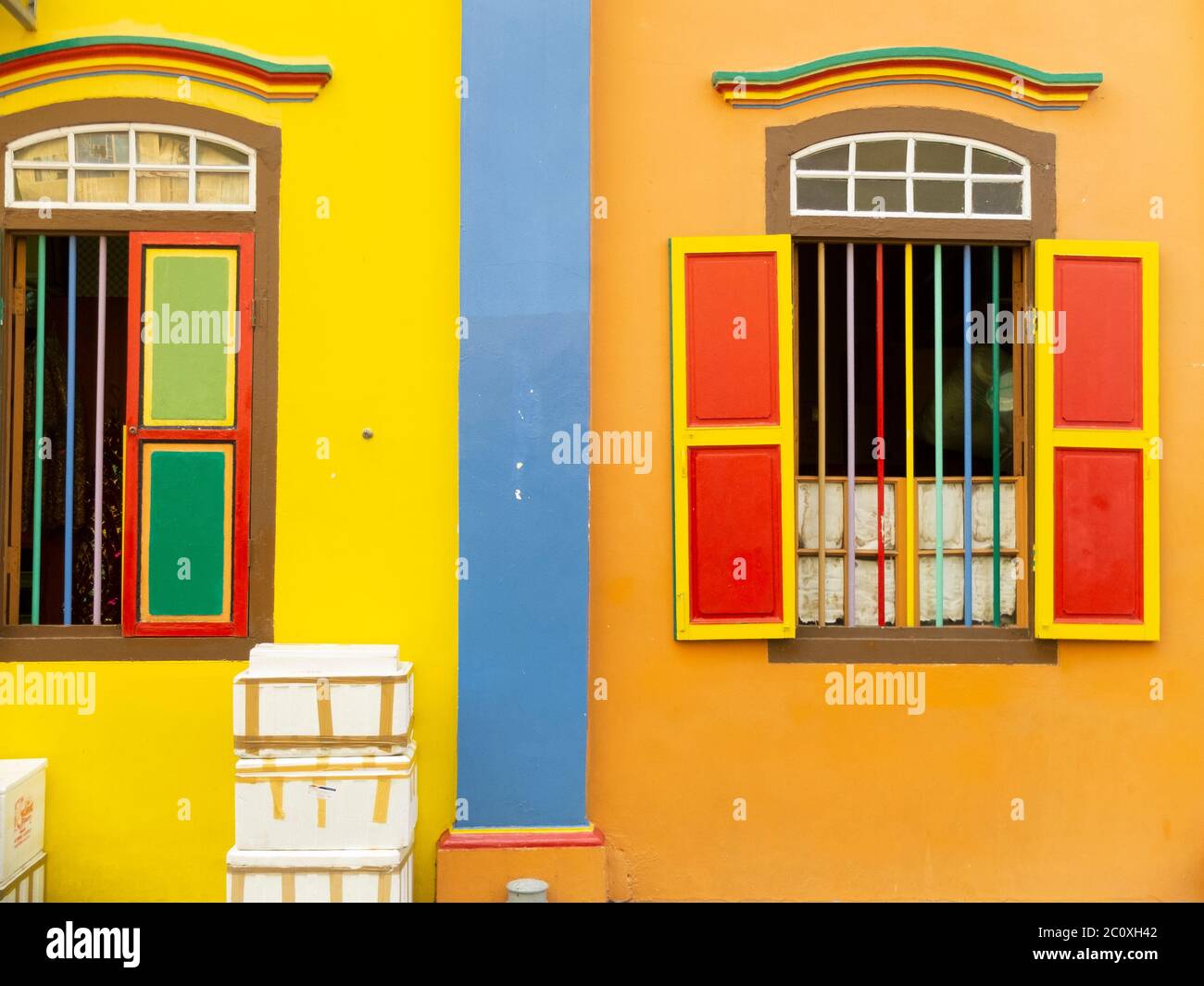 Tan Teng Niah House. Little India. Singapore Stock Photo Alamy