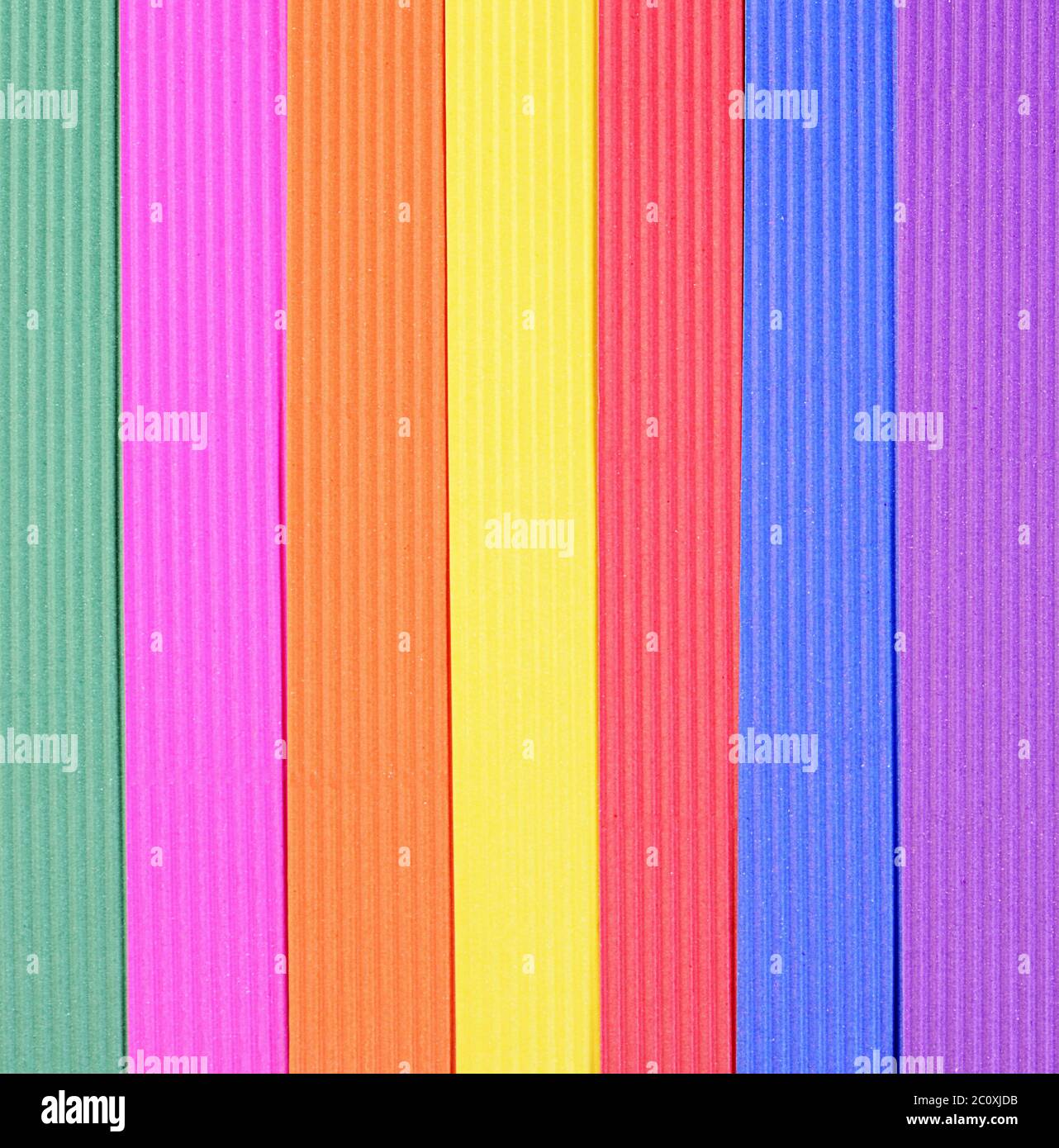 Set of a color crepe paper close up Stock Photo Alamy