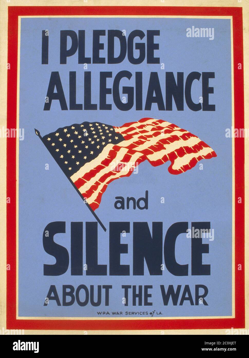 1942 Civil Defense WPA Vintage Style Poster - 'Classic Works Progress Administration' 18x24 Inch Repro