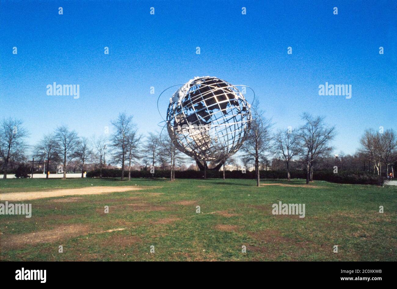 Flushing Meadow Park Queens NY 1980 Stock Photo