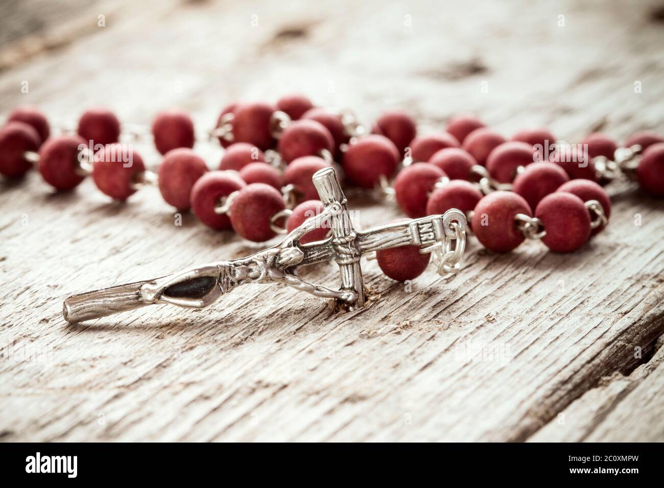 Close-up of  rosary Stock Photo