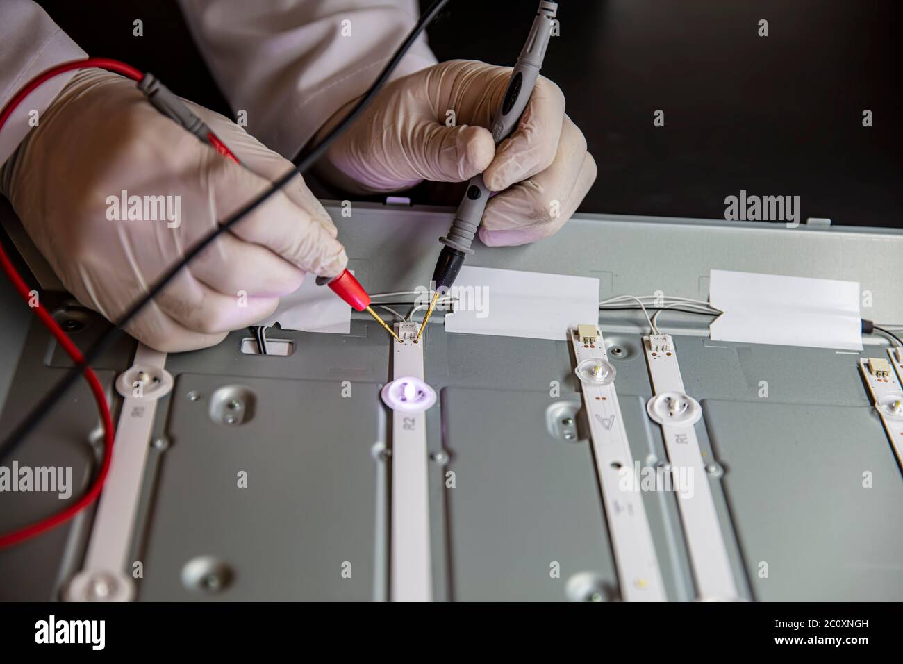 Led strip repair hi-res stock photography and images - Alamy