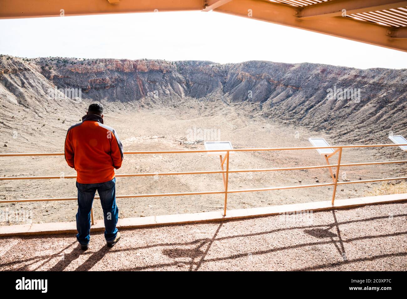 Meteor Crater is a meteorite impact crater approximately 37 miles