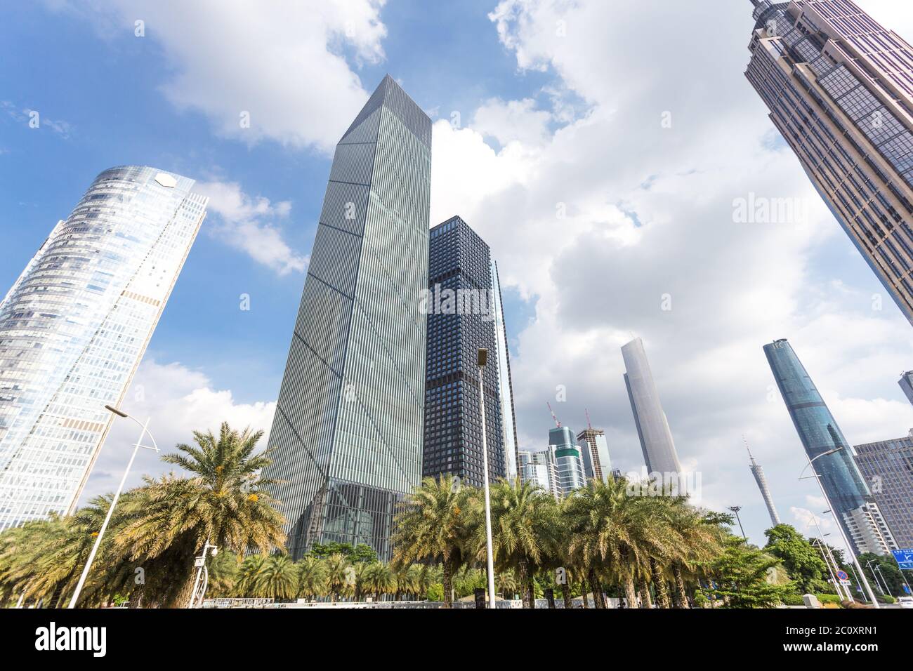 modern buildings in guangzhou Stock Photo - Alamy