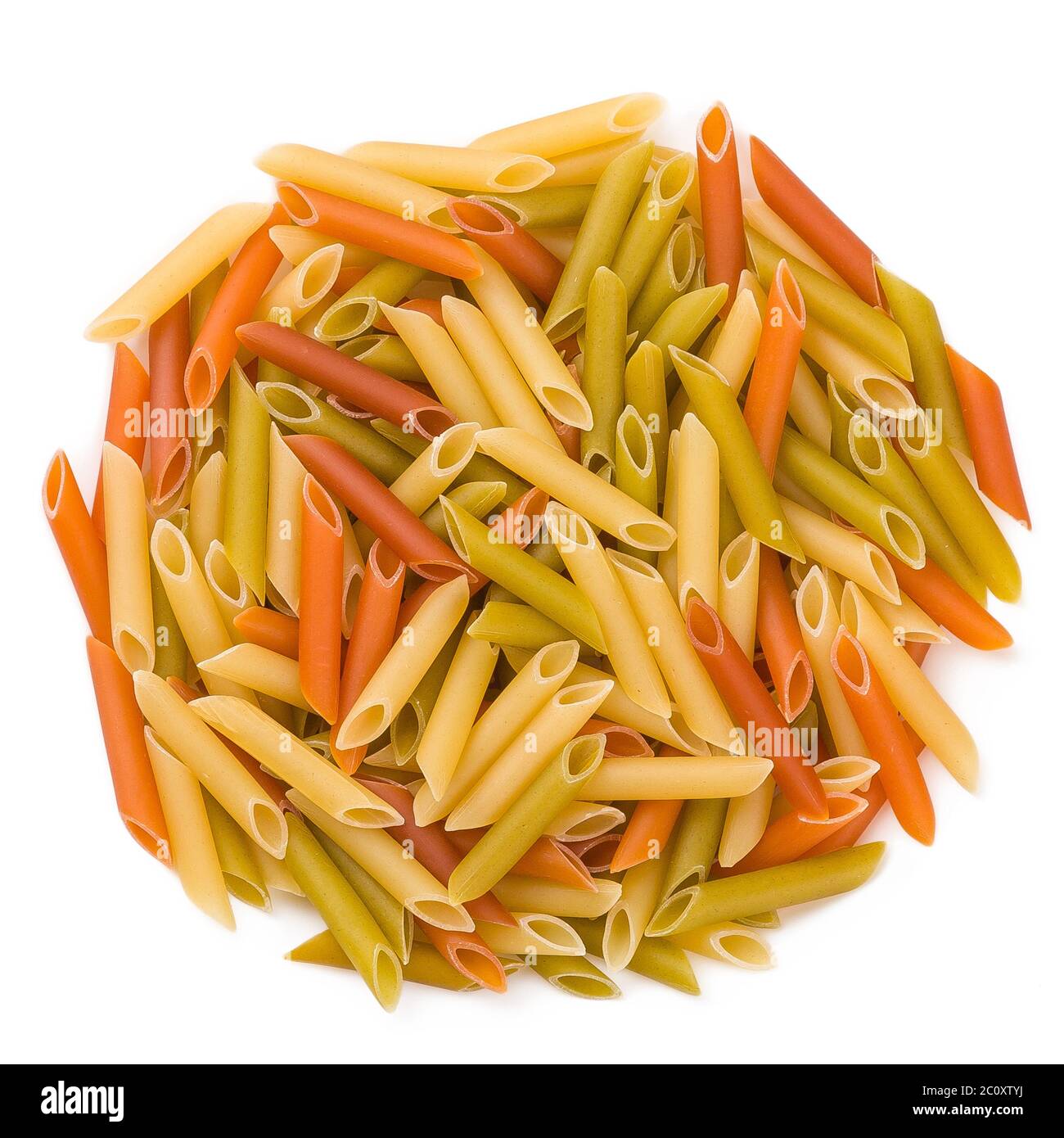 Pasta isolated on white background Stock Photo - Alamy