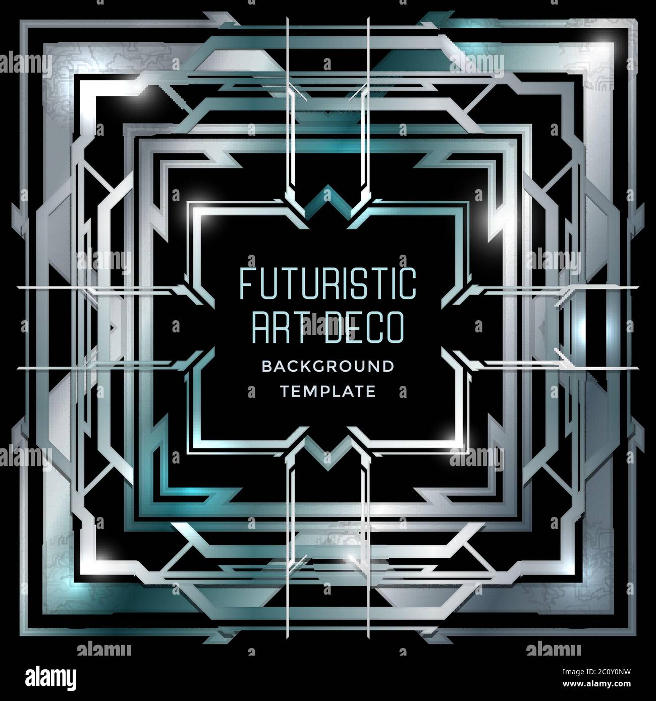 abstract metal art deco style background Stock Photo Alamy