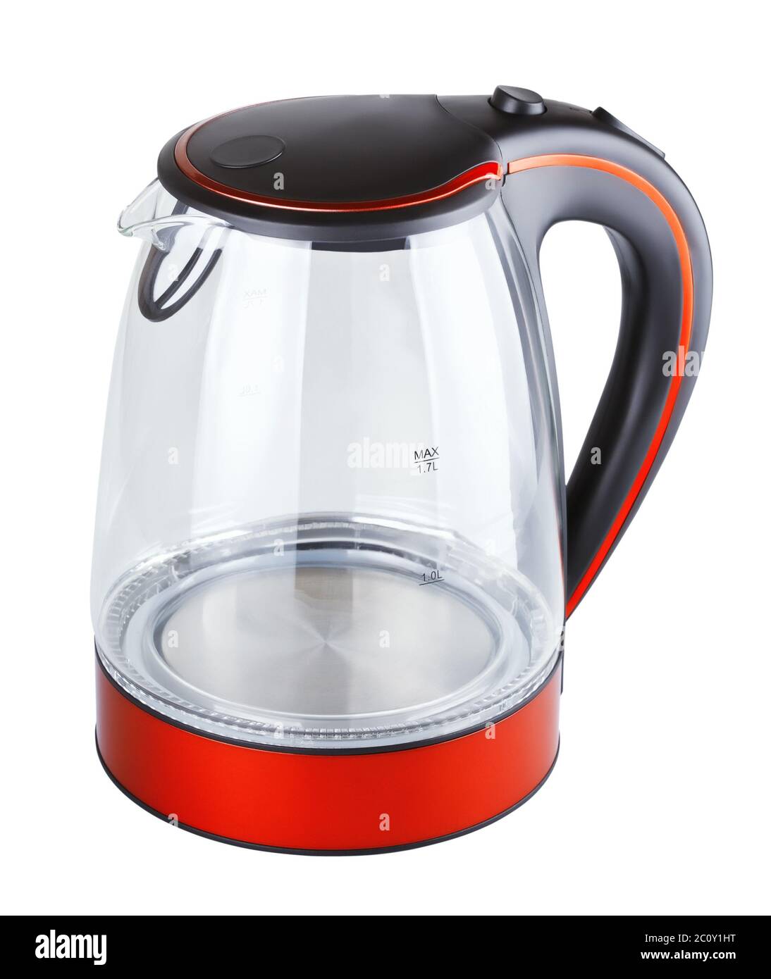 Glass Electric Kettle Stock Photo Alamy
