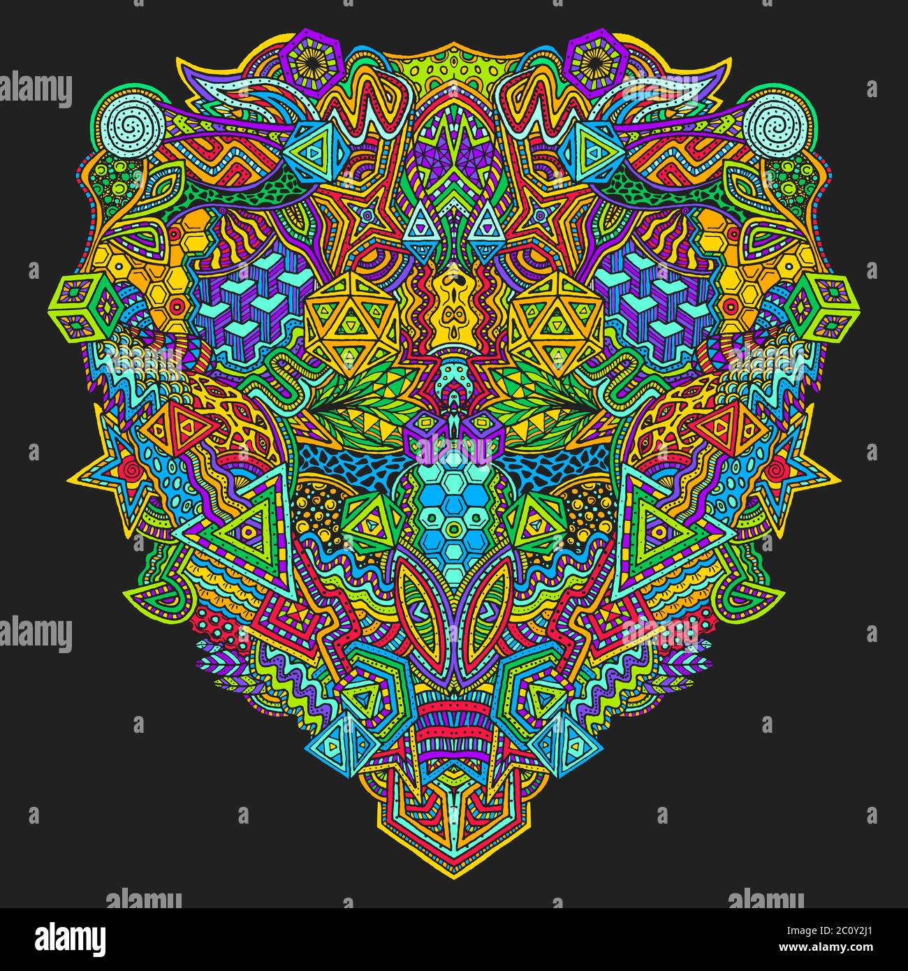 Zentangle hi-res stock photography and images - Alamy