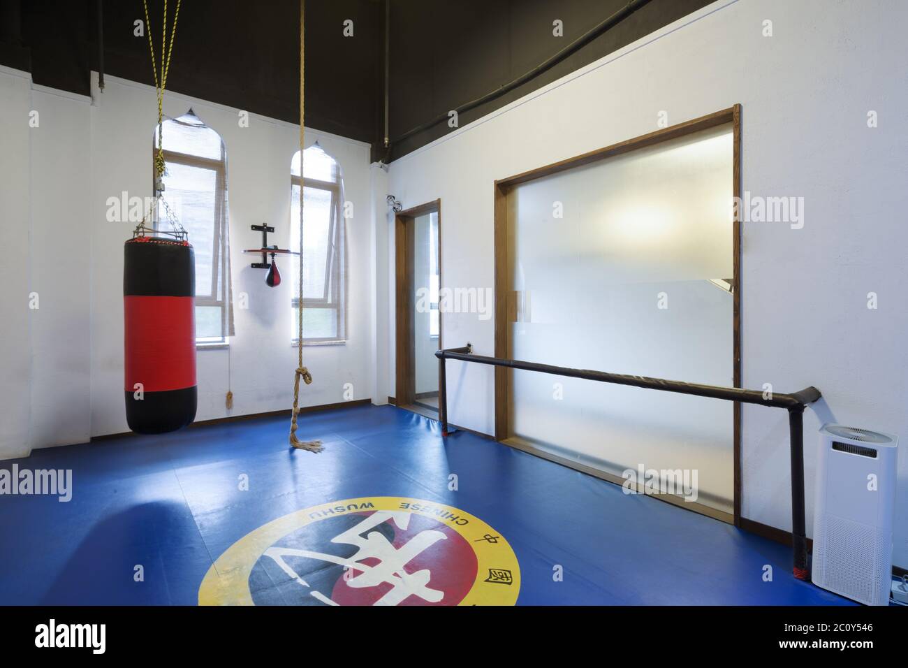 design of boxing room in modern gym Stock Photo Alamy