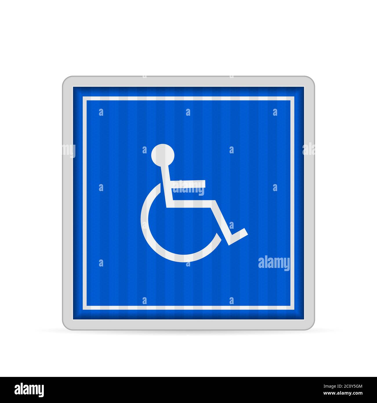 Invalid road sign on a white background. Vector illustration Stock ...