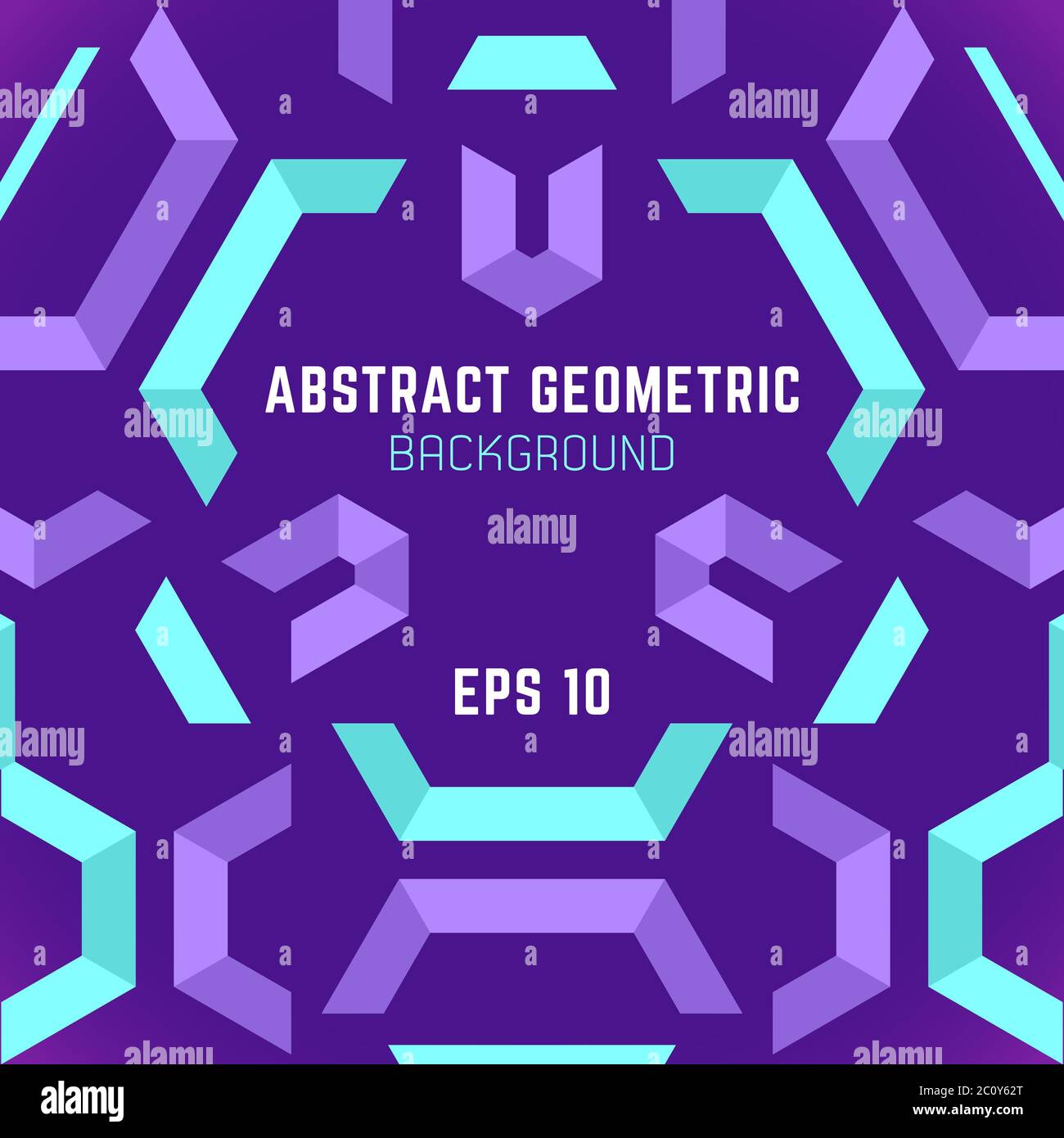 Purple blue abstract backdrop geometric hi-res stock photography and ...
