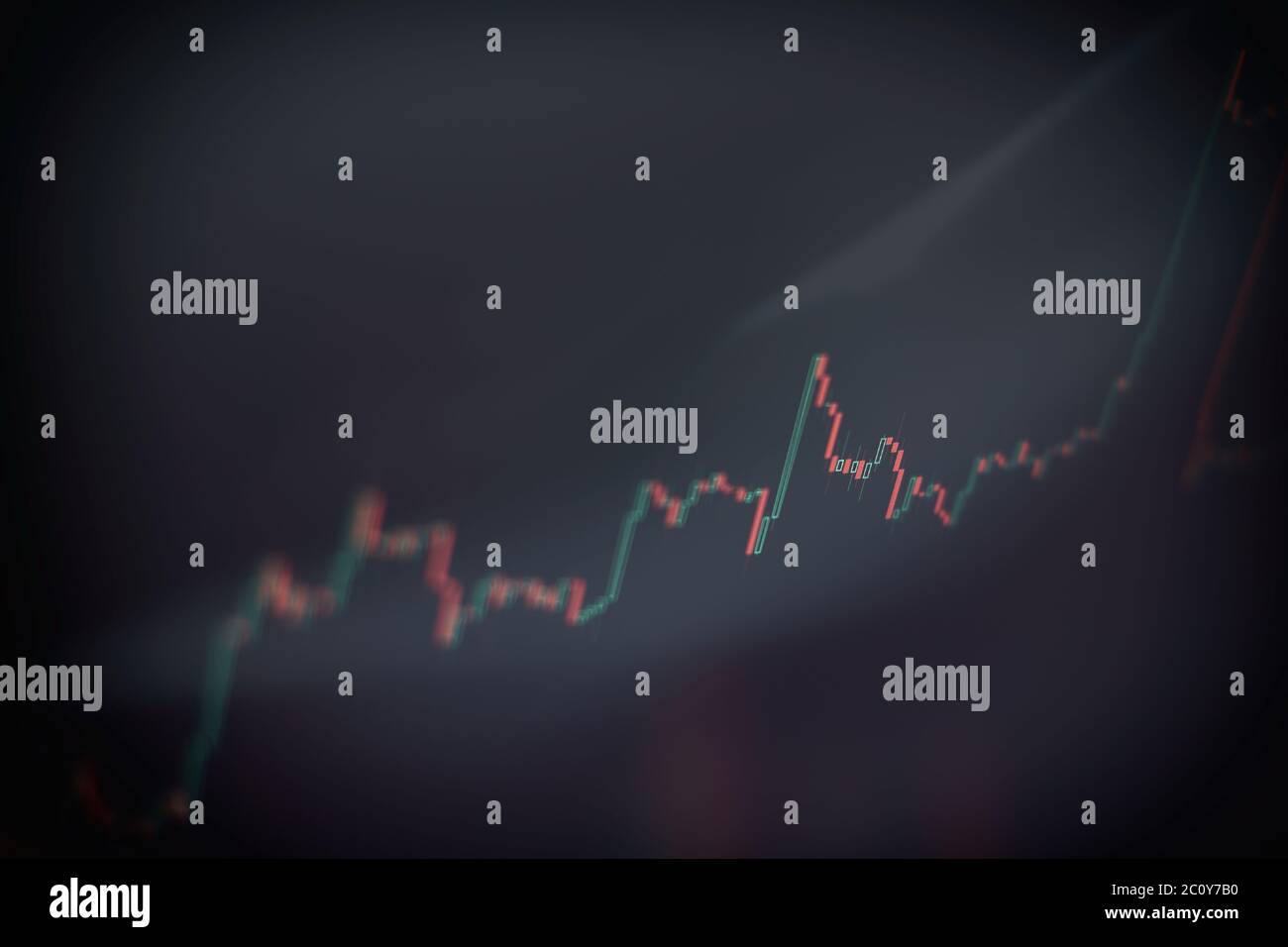 financial instruments with various type of indicators including volume ...