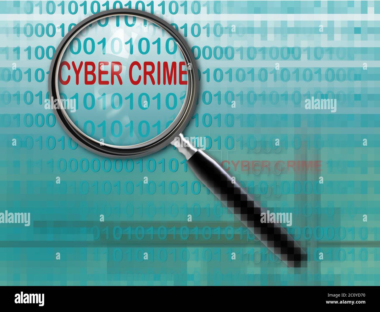 cyber crime Stock Photo