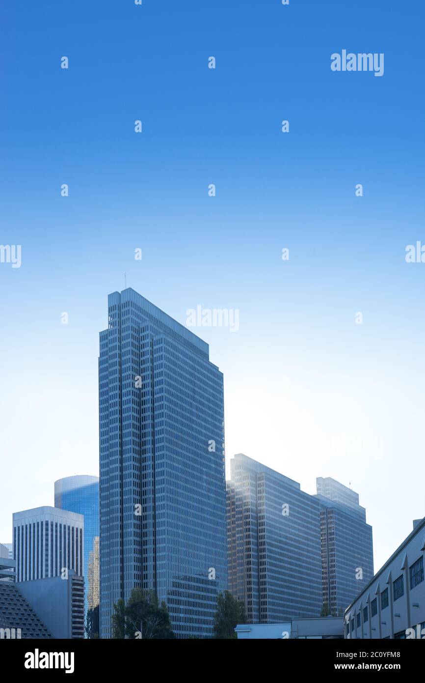 modern office buildings in blue sky Stock Photo - Alamy