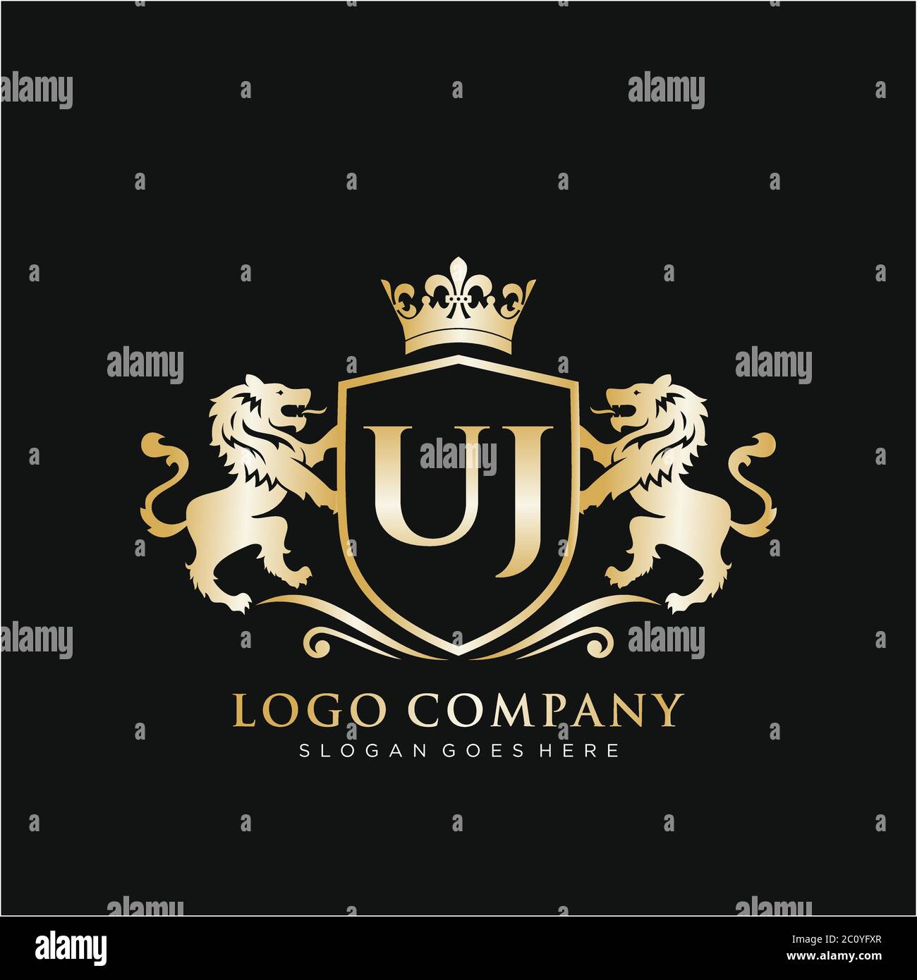 Uj emblem Stock Vector Images - Alamy