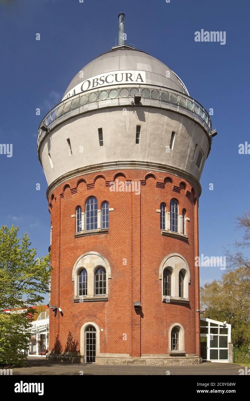Camera Obscura, museum prehistory of film, Muelheim an der Ruhr, Ruhr Area,  Germany Stock Photo - Alamy