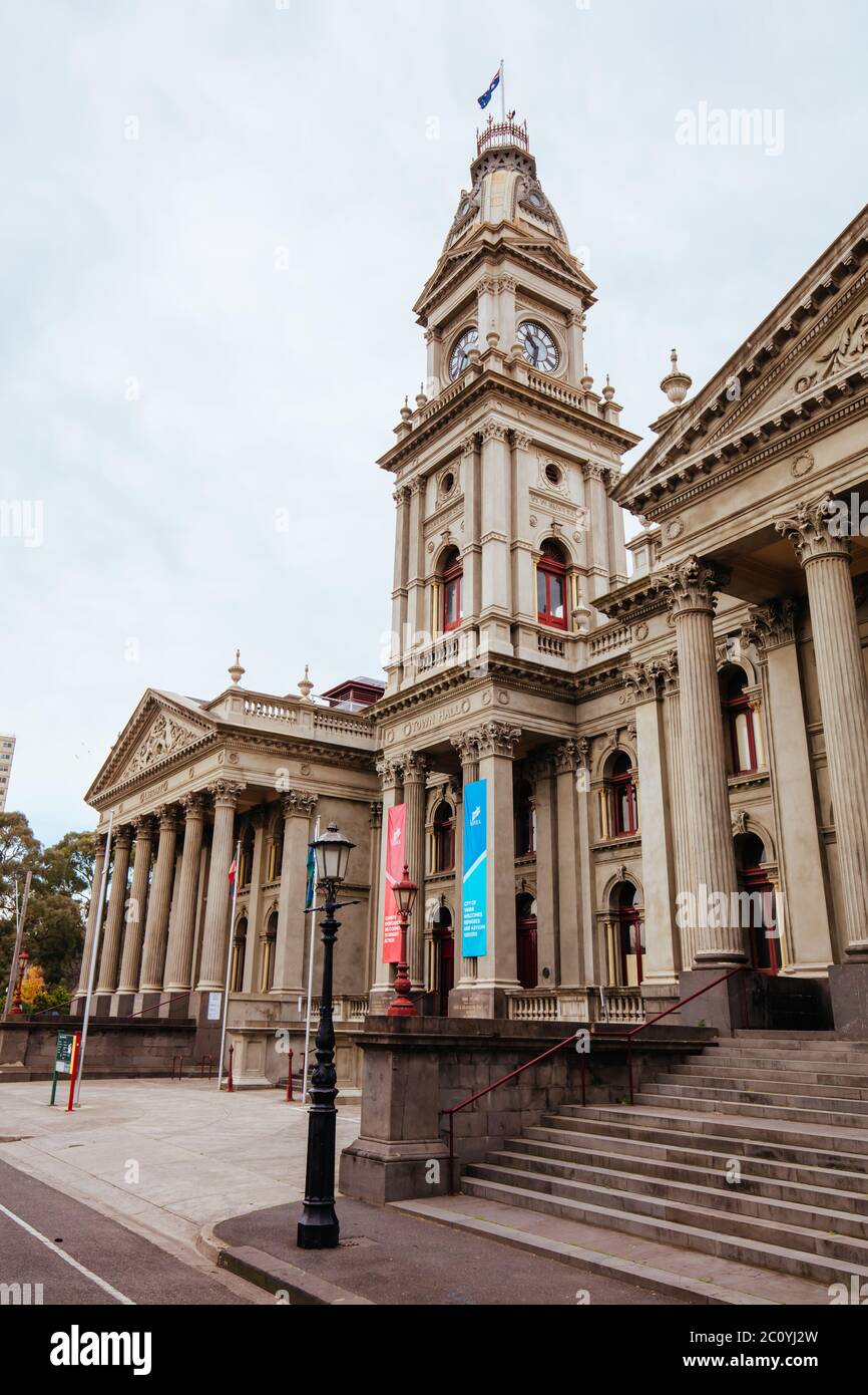 Fitzroy Town Hall in Fitzroy Melbourne Australia Stock Photo Alamy