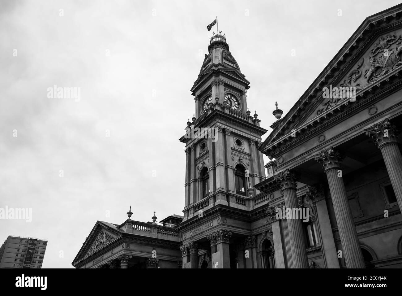 Fitzroy Town Hall in Fitzroy Melbourne Australia Stock Photo