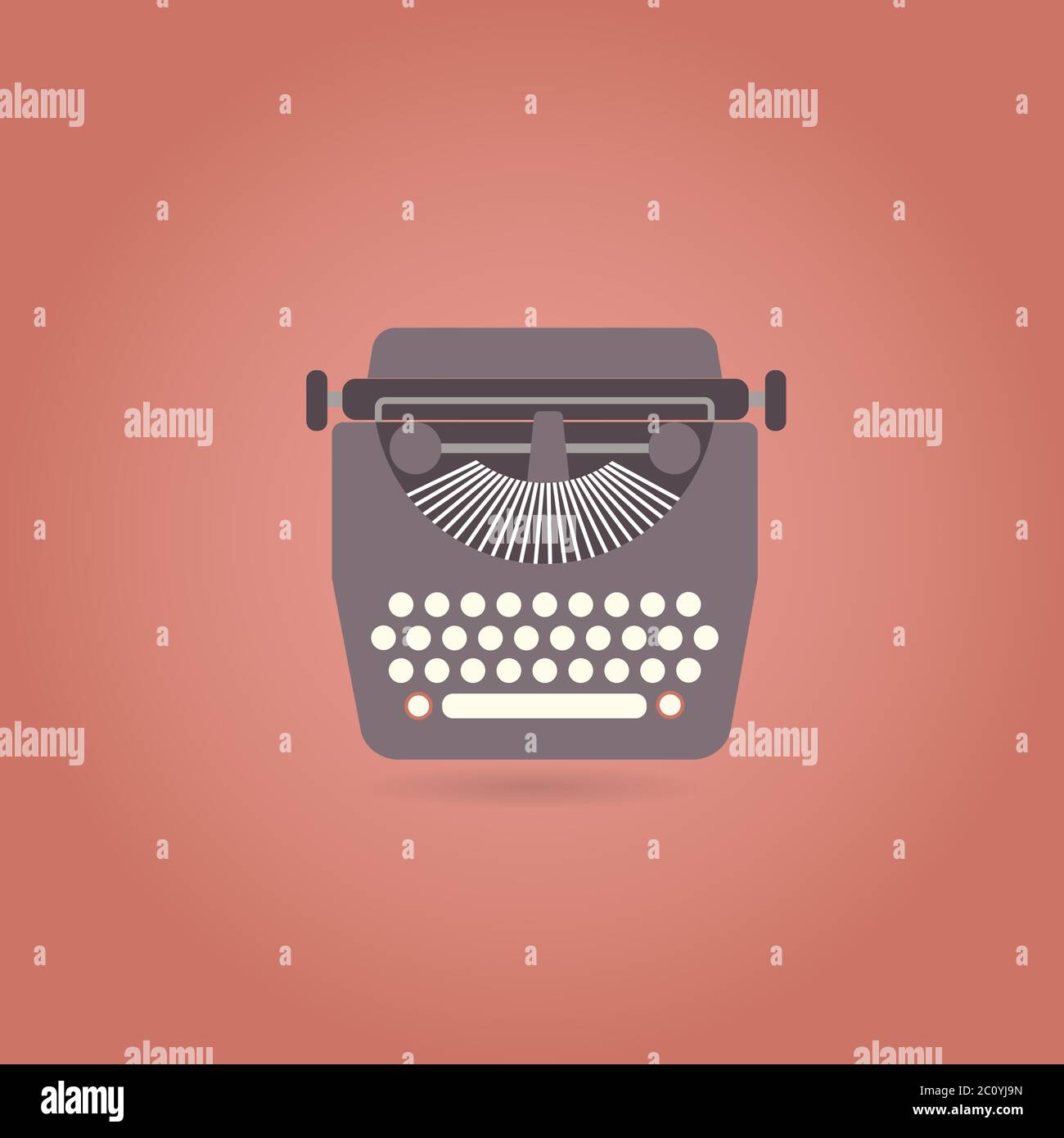 Vintage typewriter Stock Vector Images Alamy