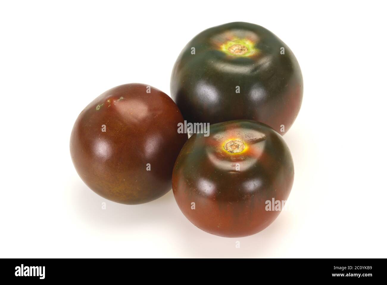 Black tomato tasty fresh ripe Kumato Stock Photo Alamy