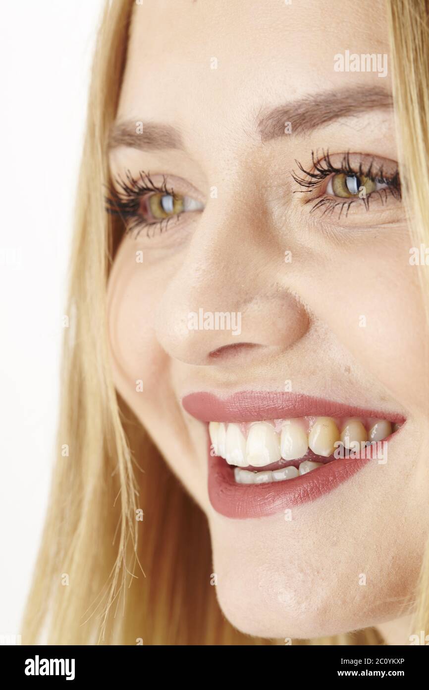 Happy blonde people hi-res stock photography and images - Alamy