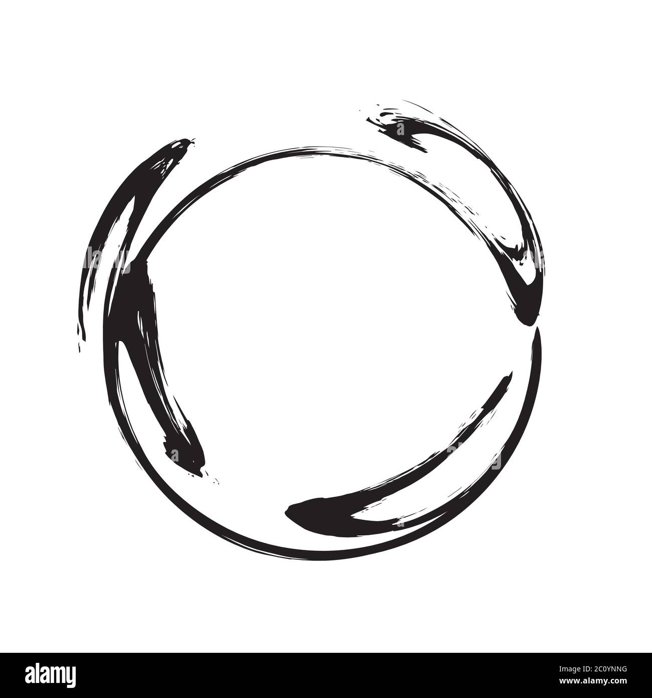 circle shape vector black grunge background Stock Photo - Alamy