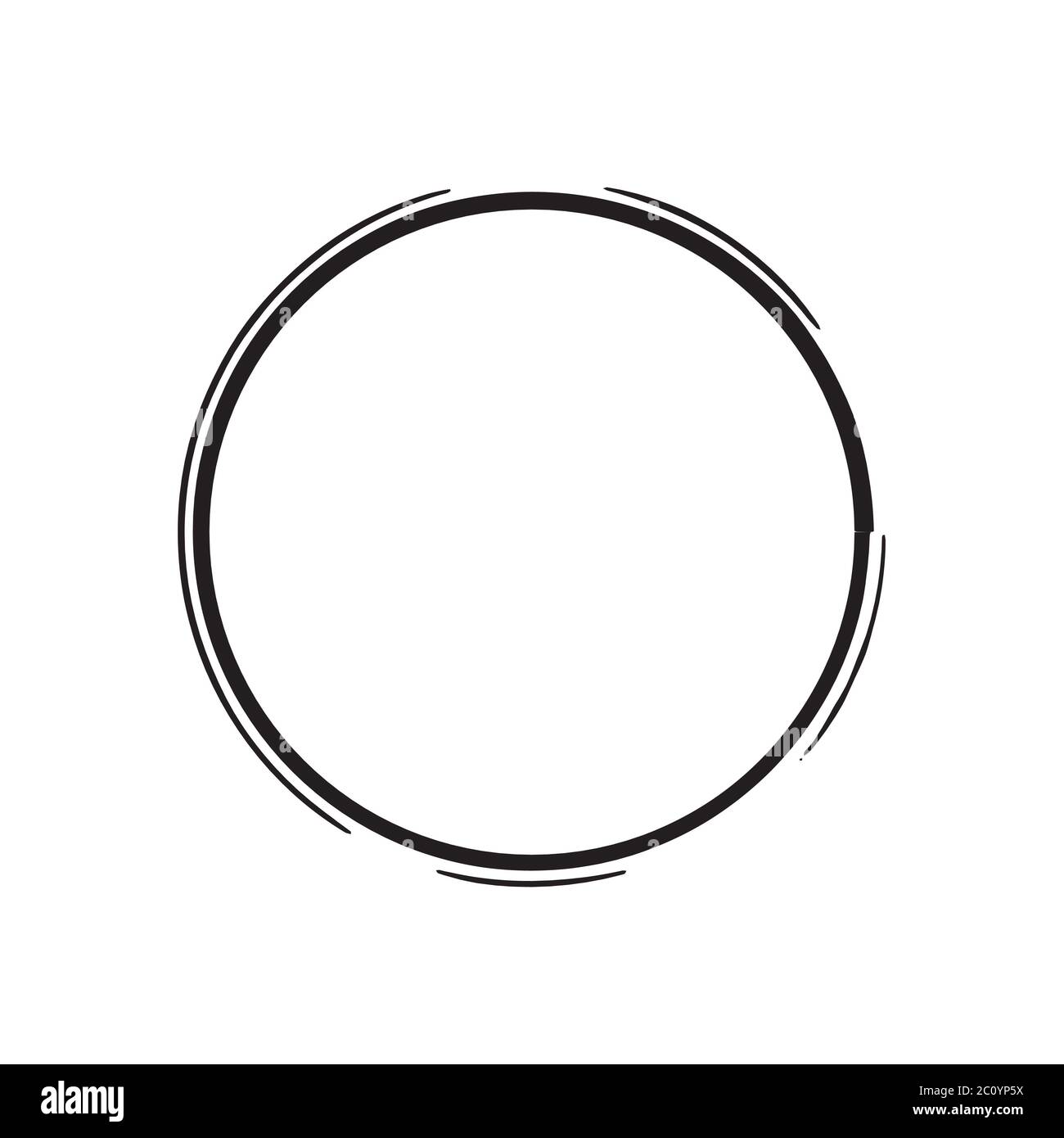 circle shape vector black grunge background Stock Photo - Alamy