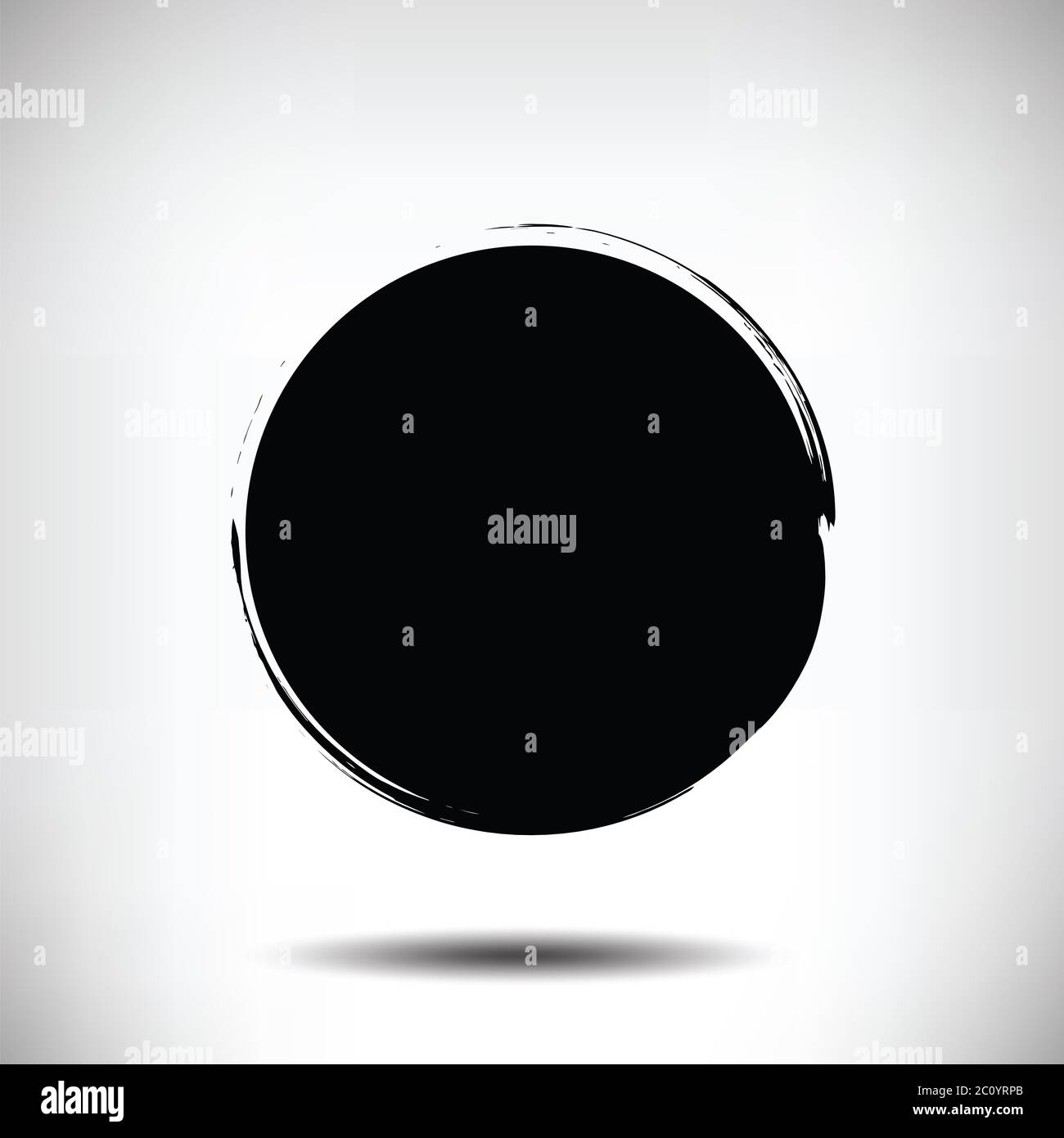 Black vector grunge circle background Stock Photo - Alamy