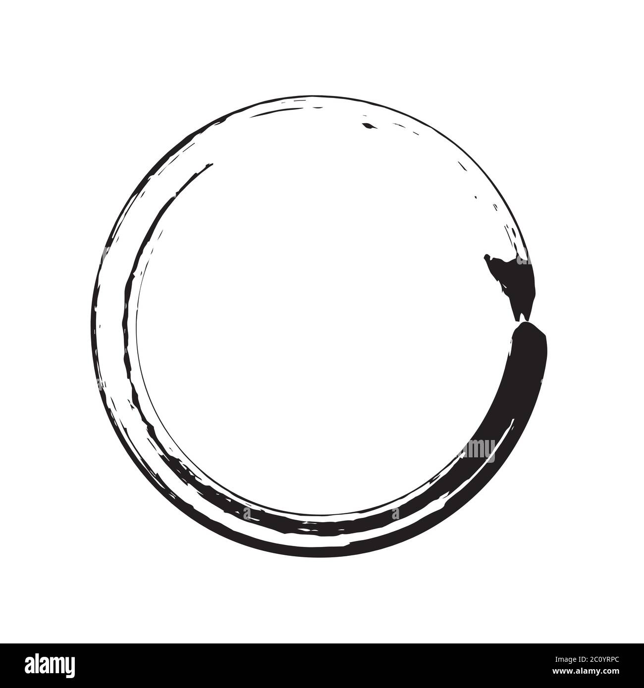 circle shape vector black grunge background Stock Photo - Alamy