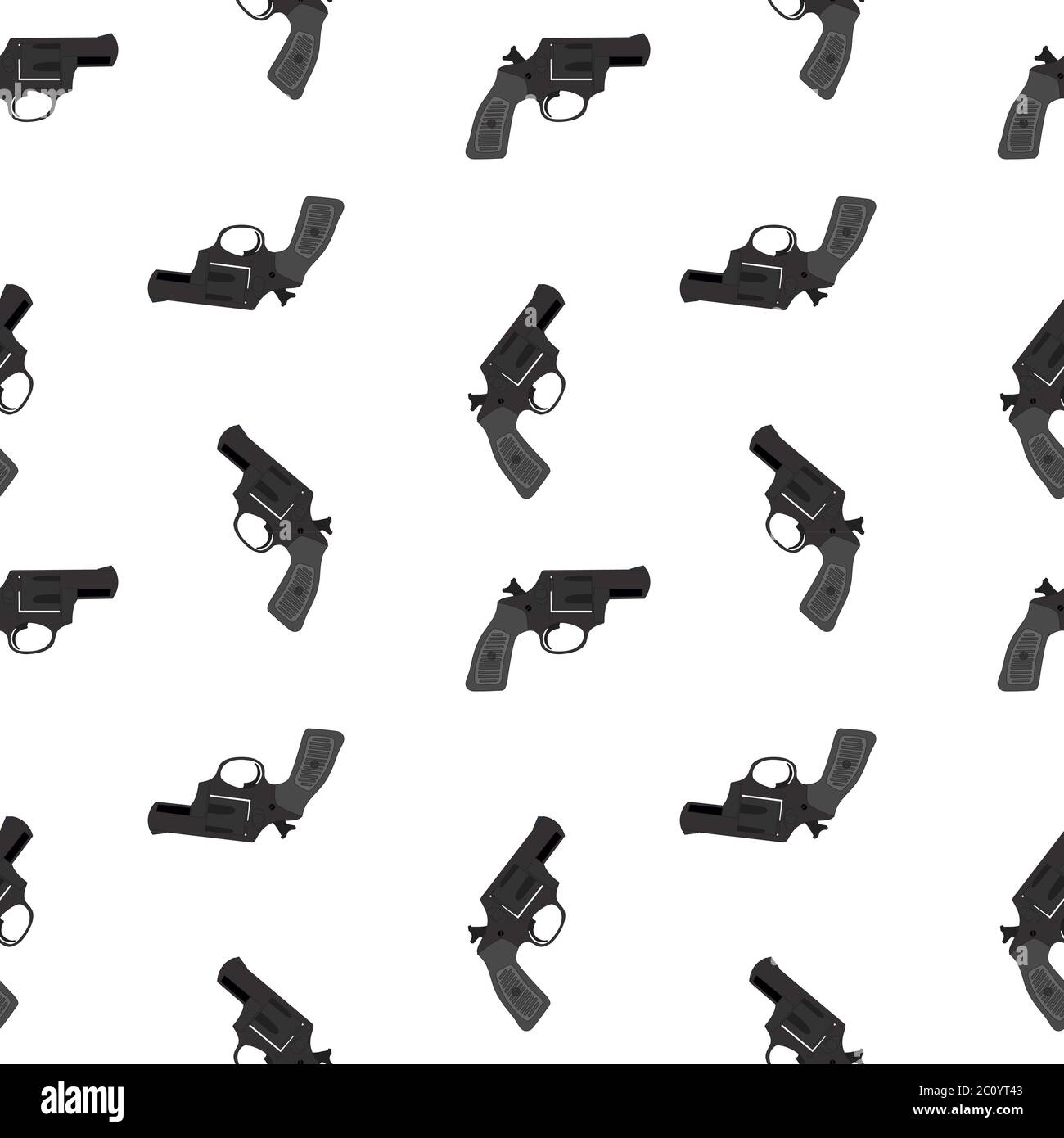 Abstract GunSeamless Pattern Background. Vector Illustration EPS10 Stock Vector