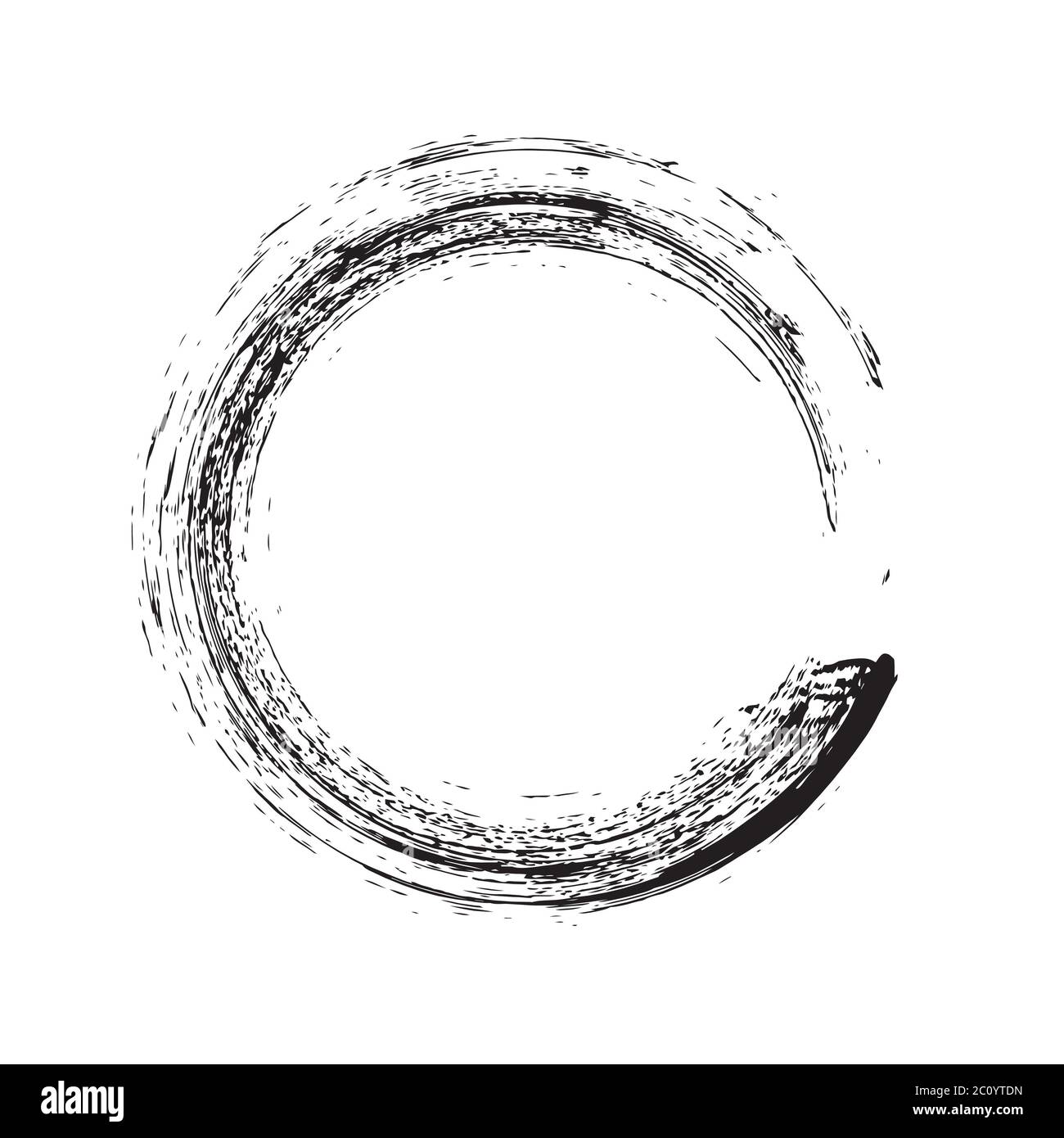 circle shape vector black grunge background Stock Photo - Alamy