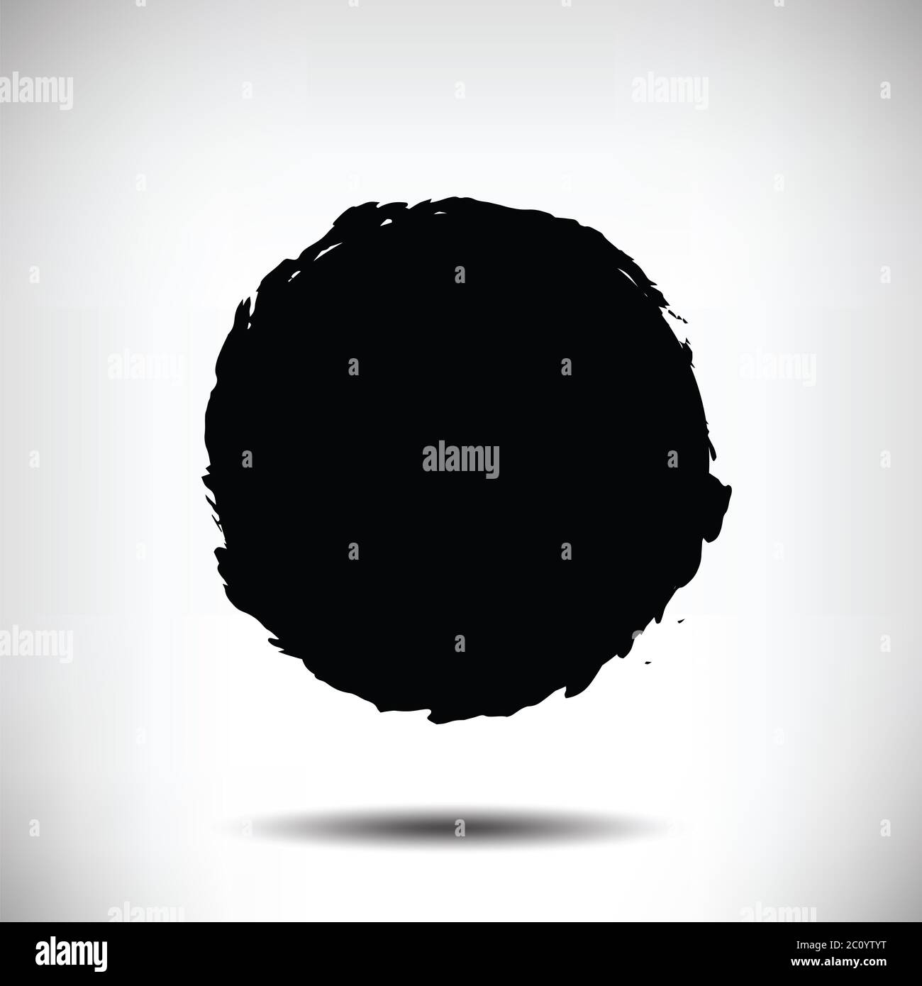 Black vector grunge circle background Stock Photo - Alamy