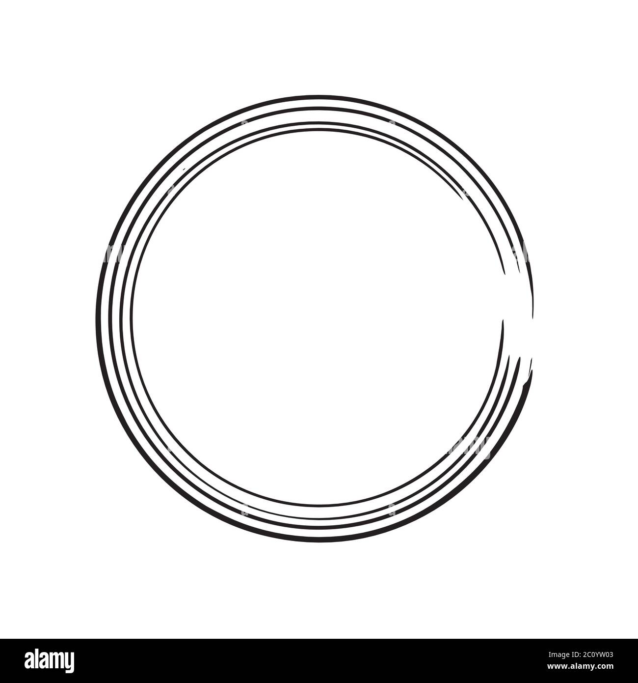 circle shape vector black grunge background Stock Photo - Alamy