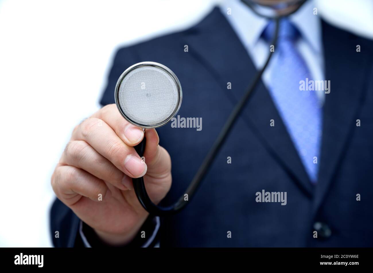 With a stethoscope in hand hi-res stock photography and images - Alamy