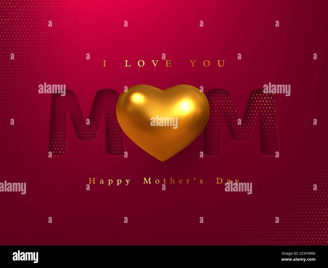 happy-mothers-day-greeting-card-stock-vector-image-art-alamy