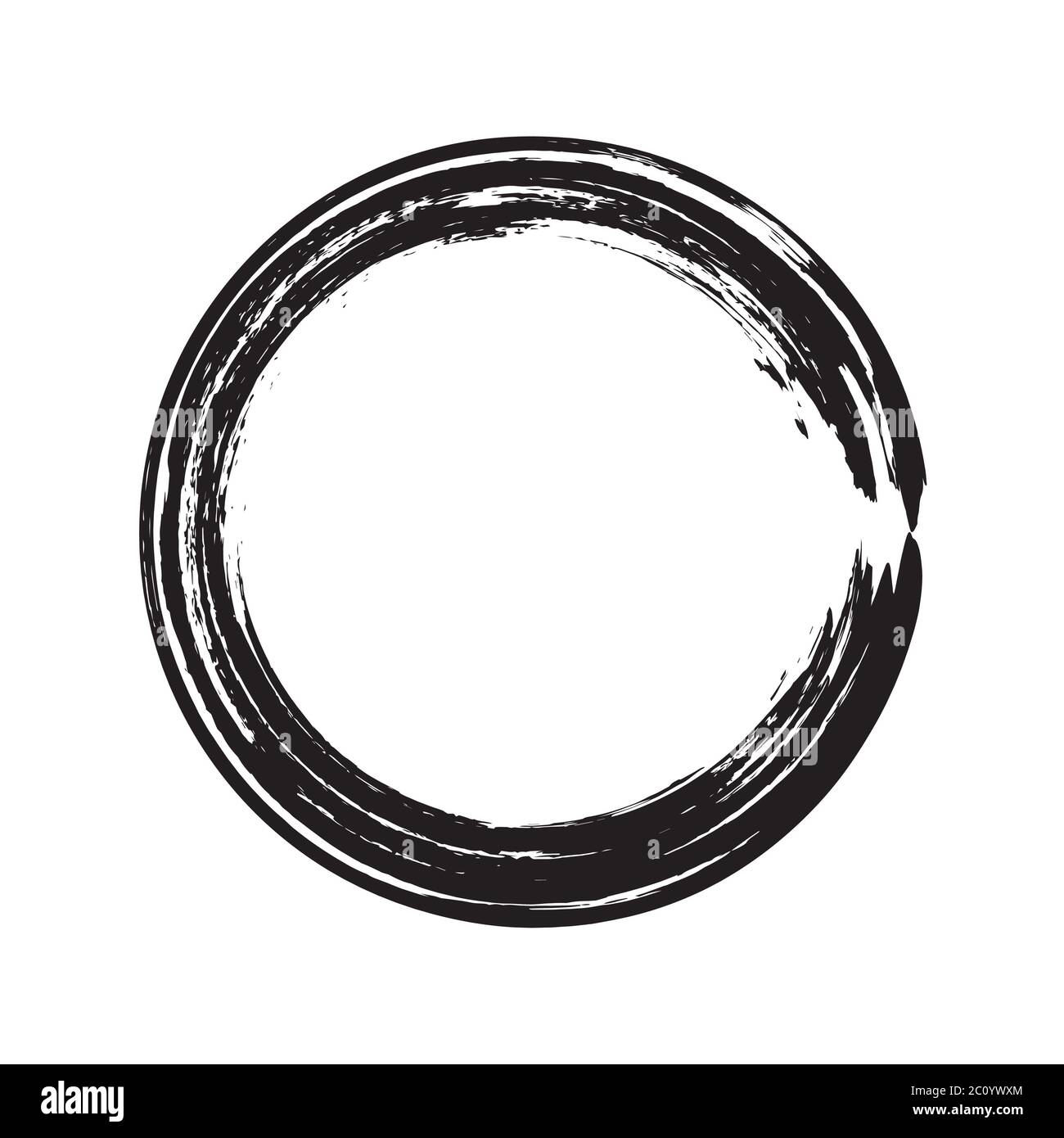 circle shape vector black grunge background Stock Photo - Alamy