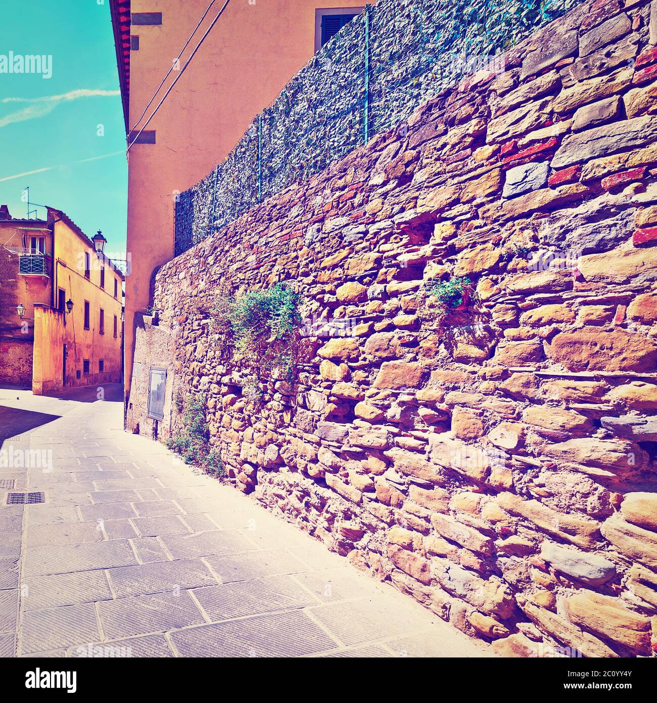 Narrow Rasto Italian narrow alley hi-res stock photography and images - Alamy