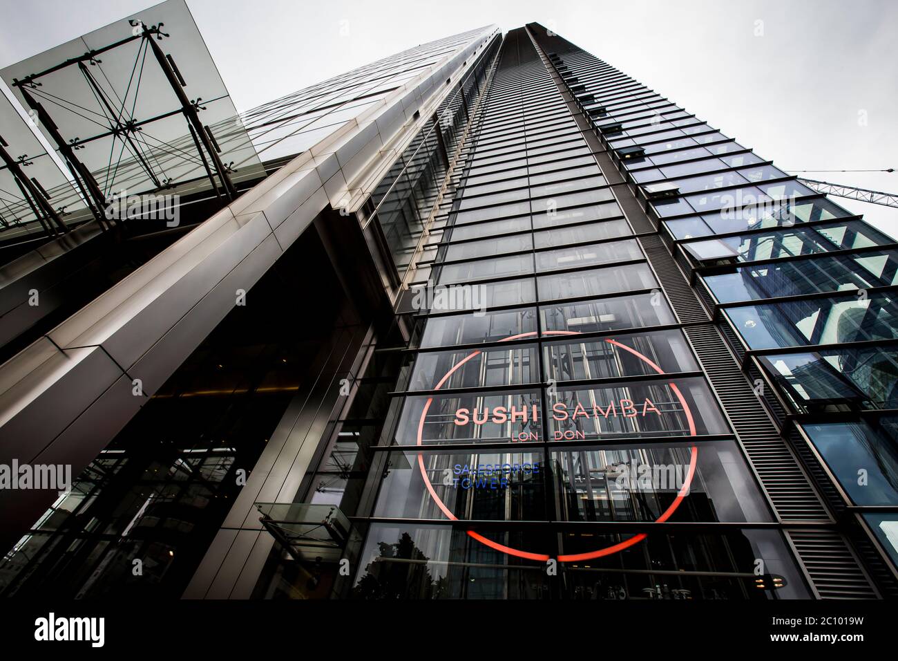 Rooftop Japanese fusion restaurant Sushi Samba at Heron Tower