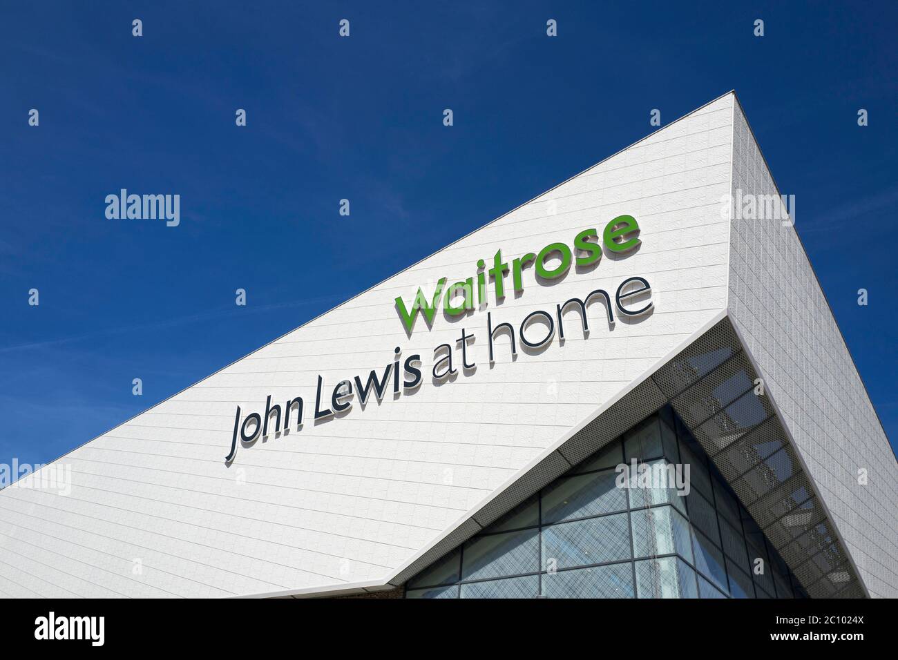 Waitrose John Lewis at home shop Stock Photo