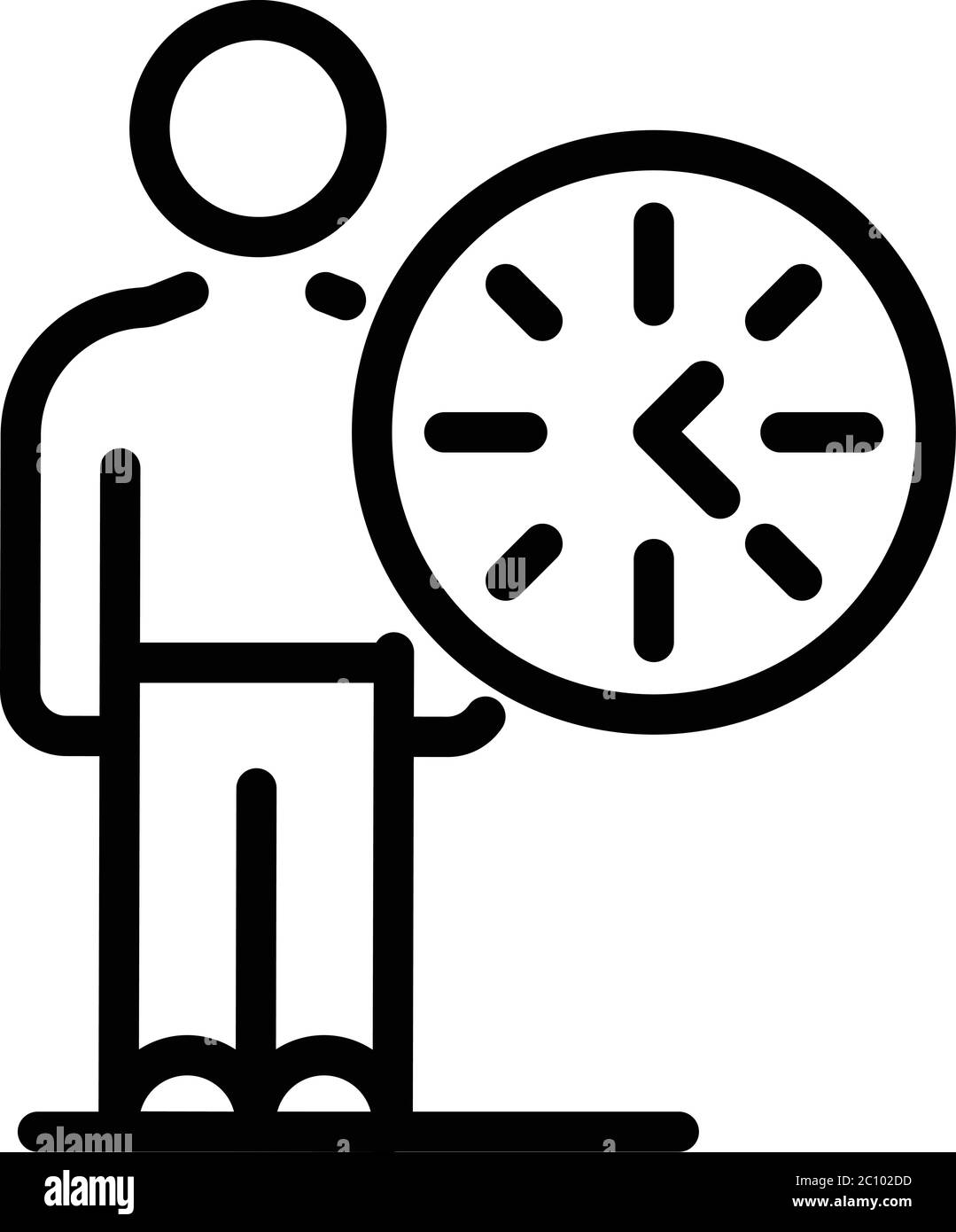 Transparent dial clock Cut Out Stock Images & Pictures - Alamy