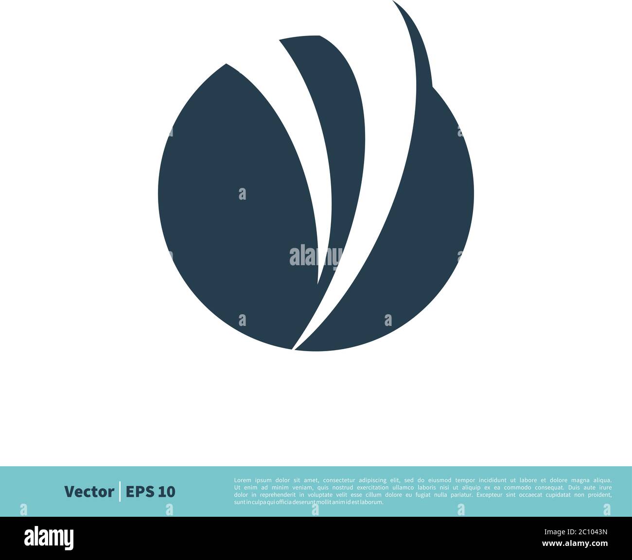 Circle Ball / Earth, Globe Icon Vector Logo Template Illustration Design. Vector EPS 10. Stock Vector