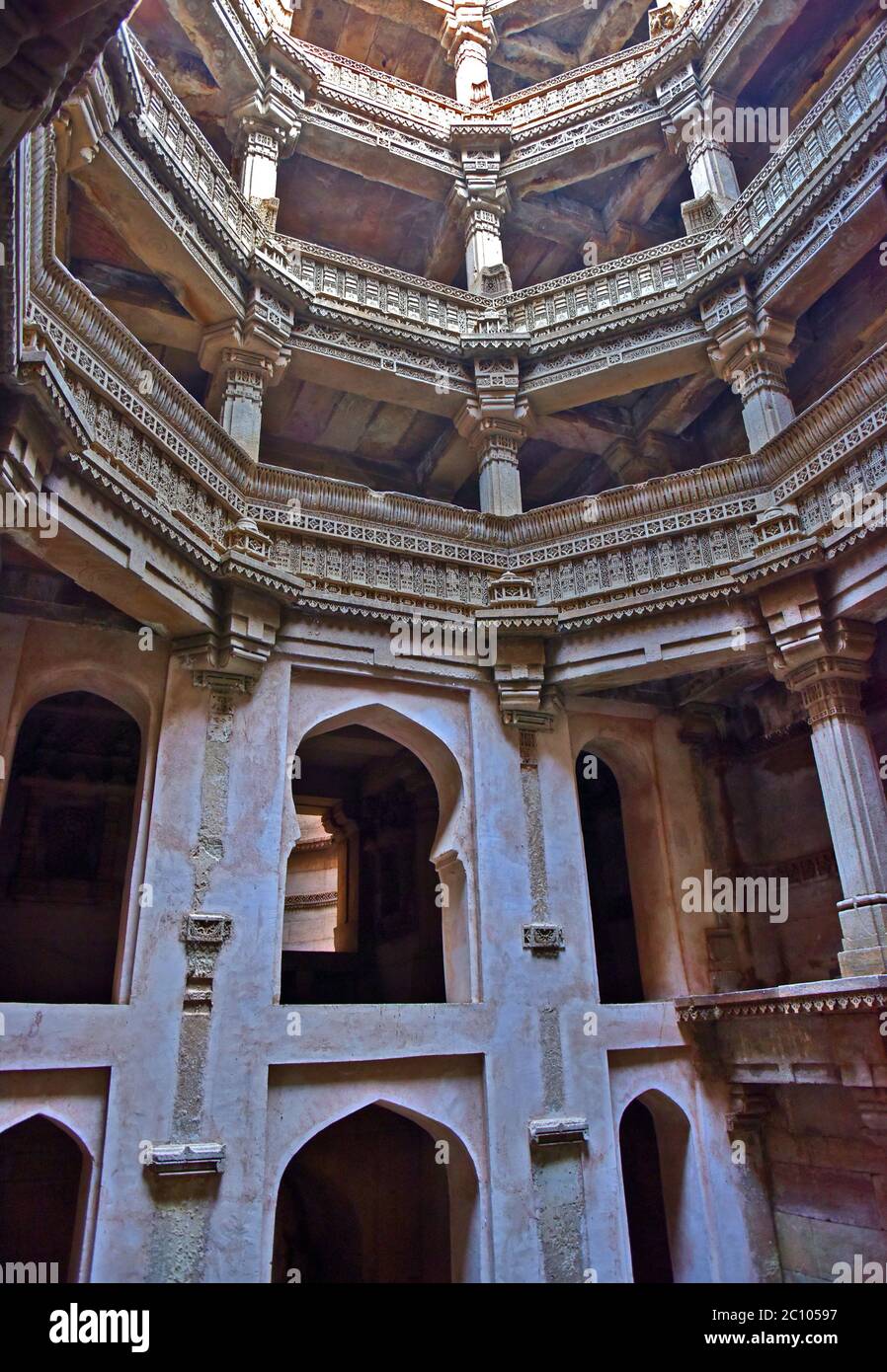 Adalaj Stepwell in Gujarat, India Stock Photo Alamy