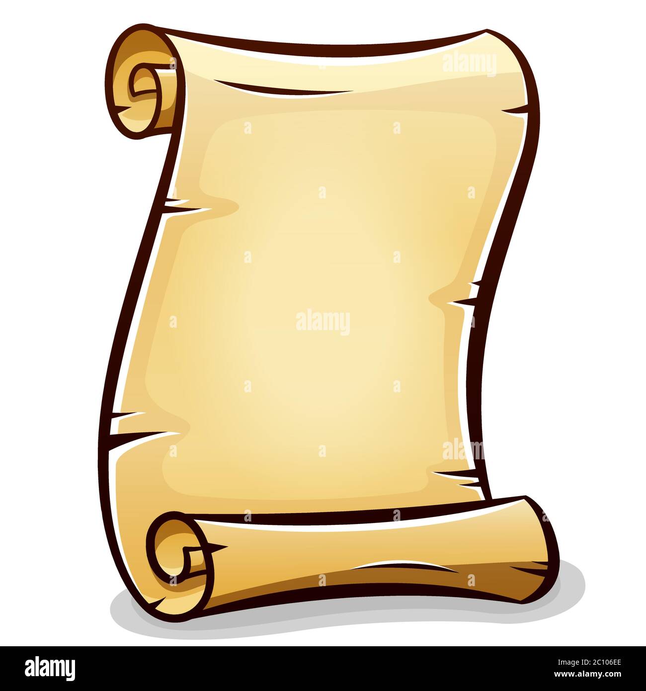 Paper scroll drawing hi-res stock photography and images - Alamy